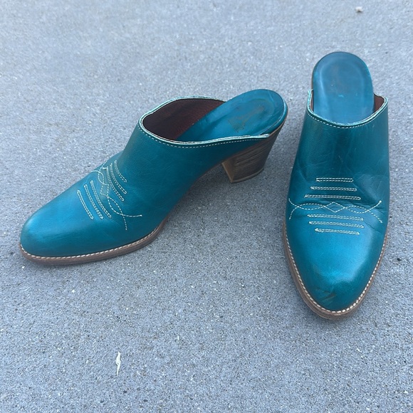 Vintage clog style heel - Picture 2 of 4